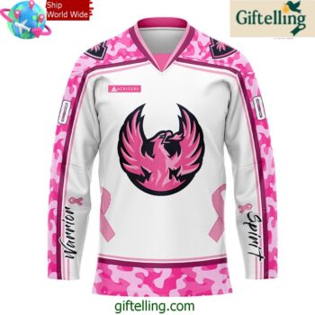 Coachella Valley Firebirds Pink in the Rink Special Hockey Jersey