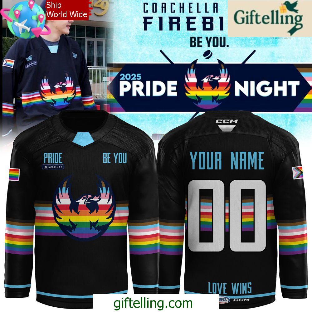 Coachella Valley Firebirds Pride Night 2025 Jersey
