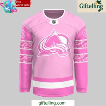 Colorado Avalanche Barbie Night 2025 Hockey Jersey