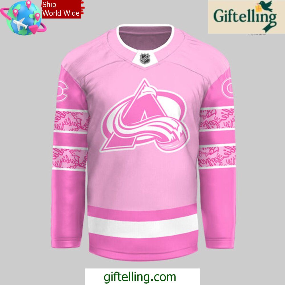 Colorado Avalanche Barbie Night 2025 Hockey Jersey Colorado Avalanche Barbie Night 2025 Hockey Jersey