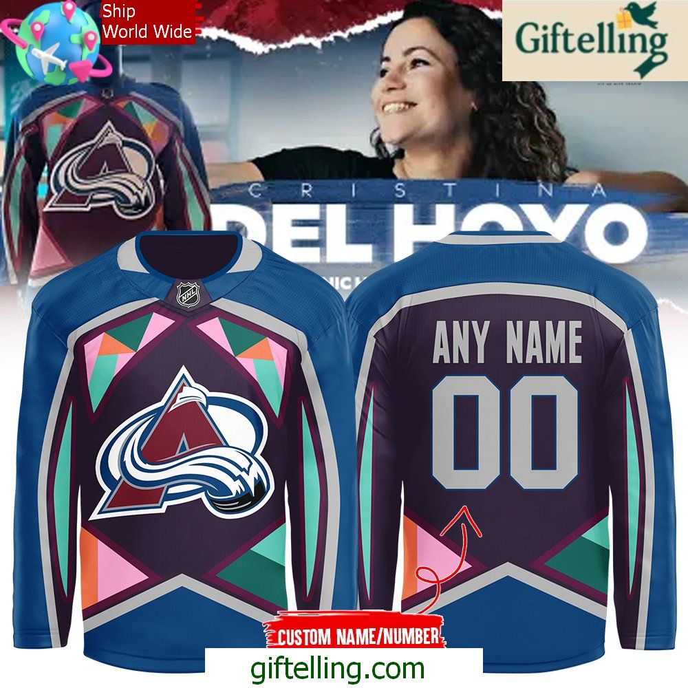 Colorado Avalanche Hispanic Heritage Month 2024 Hockey Jersey