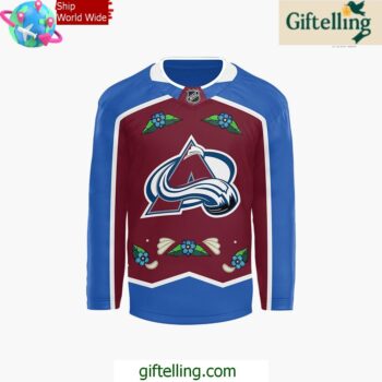 Colorado Avalanche Native American Heritage Month Special Hockey Jersey