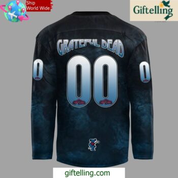 Colorado Avalanche x Grateful Dead Night 2024 Hockey Jersey
