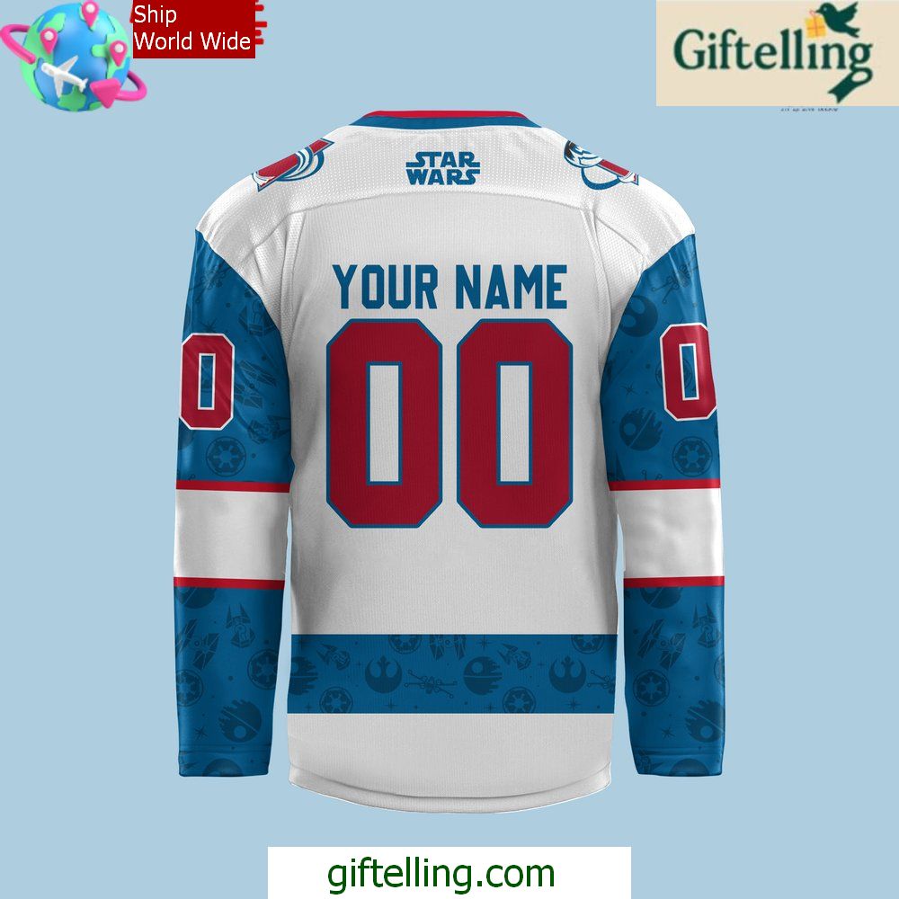 Colorado Avalanche x Star Wars Night 2024 Custom Hockey Jersey Colorado Avalanche x Star Wars Night 2024 Custom Hockey Jersey