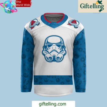 Colorado Avalanche x Star Wars Night 2024 Hockey Jersey