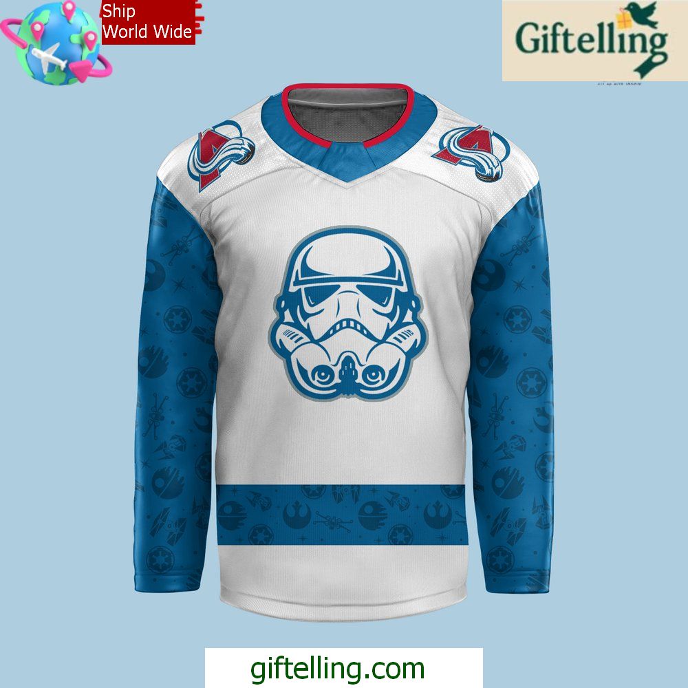 Colorado Avalanche x Star Wars Night 2024 Hockey Jersey Colorado Avalanche x Star Wars Night 2024 Hockey Jersey