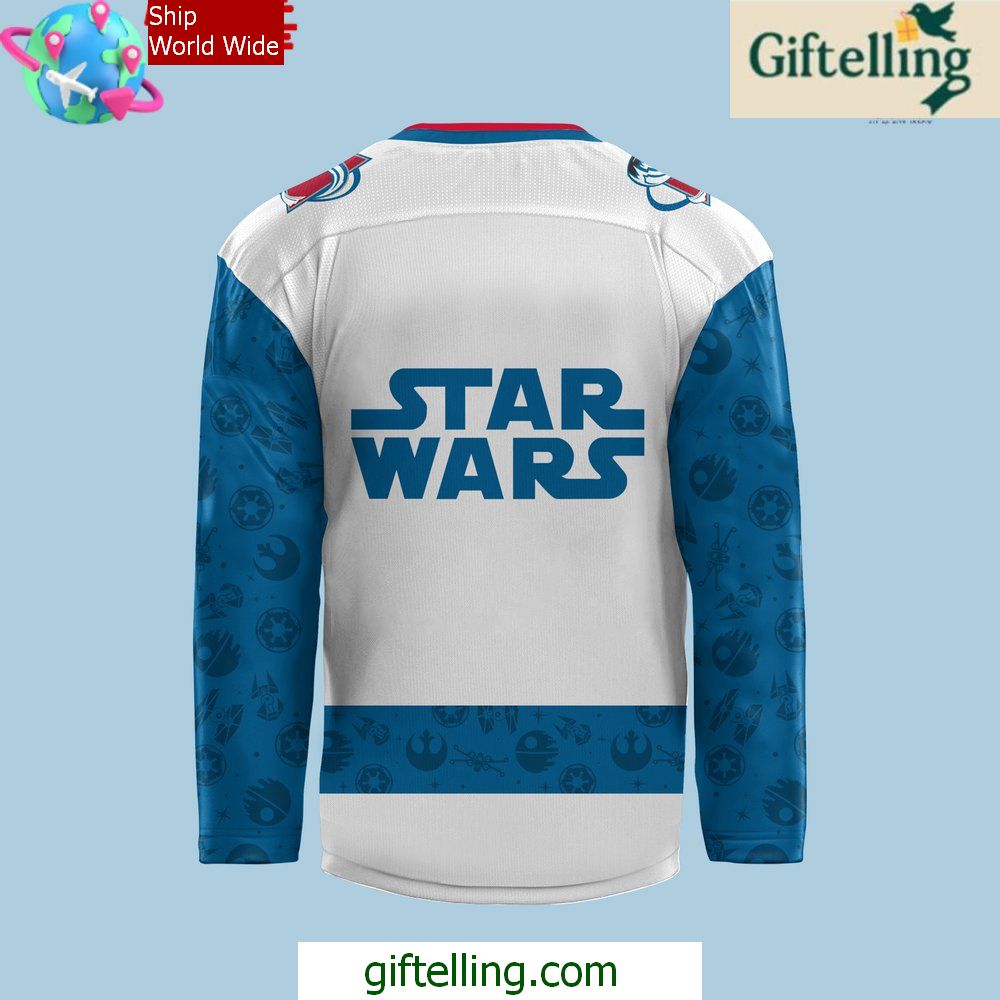 Colorado Avalanche x Star Wars Night 2024 Hockey Jersey Colorado Avalanche x Star Wars Night 2024 Hockey Jersey