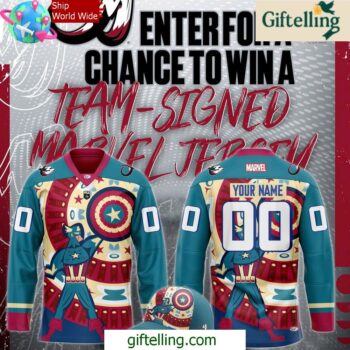 Colorado Mammoth Marvel Super Hero Night 2025 Hockey Jersey