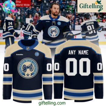 Columbus Blue Jackets Alternate Breakaway Special Hockey Jersey