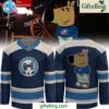 Columbus Blue Jackets x Chill Guy Blue Hockey Jersey