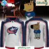 Columbus Blue Jackets Chill Guy White Hockey Jersey NHL