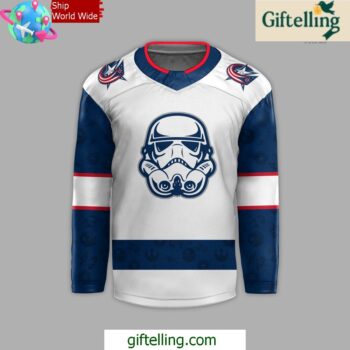 Columbus Blue Jackets x Star Wars Night 2024 Hockey Jersey