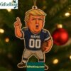 Custom Trump Football Dallas Cowboys 2025 Christmas Ornament