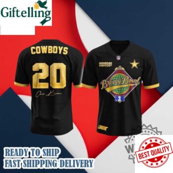 Dallas Cowboys NFL Chris Brown Breezy Bowl 1111 Black Football Jersey