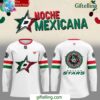 Dallas Stars Noche Mexicana Special White Hockey Jersey
