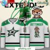 Dallas Stars Oettinger White Away Special White Hockey Jersey