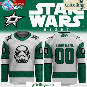 Dallas Stars x Star Wars Night 2024 Hockey Jersey