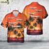 Dassault Falcon 8X Hawaiian Shirt 1