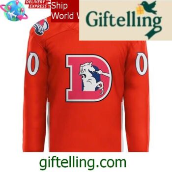 Denver Broncos x Colorado Avalanche Custom Limited Edition Hockey Jersey 2