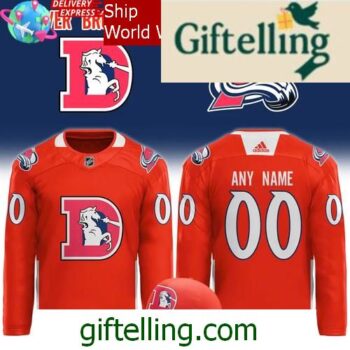Denver Broncos x Colorado Avalanche Custom Limited Edition Hockey Jersey