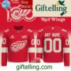 Detroit Red Wings 100 Years Of HOCKEYTOWN Red Hockey Jersey