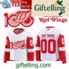 Detroit Red Wings 100 Years Of HOCKEYTOWN White Hockey Jersey