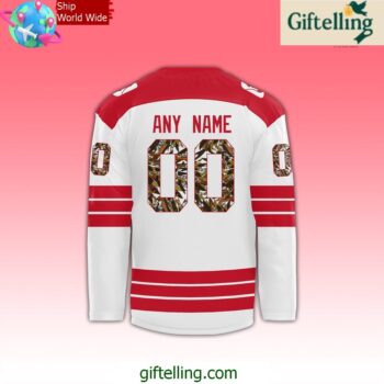 Detroit Red Wings Native American Heritage Month 2024 Hockey Jersey