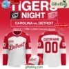 Detroit Red Wings Tiger Night 2025 Hockey Jersey