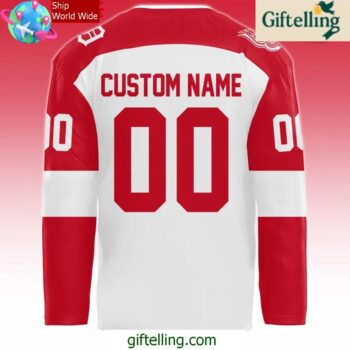 Detroit Red Wings Tiger Night 2025 Hockey Jersey