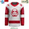 Detroit Red Wings x Star Wars Night 2024 Custom Hockey Jersey