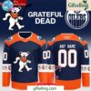 Edmonton Oilers Grateful Dead Night 2024 Hockey Jersey
