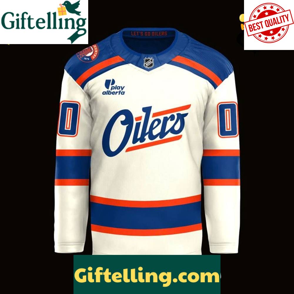 Edmonton Oilers Oil Country Special Hockey Jersey