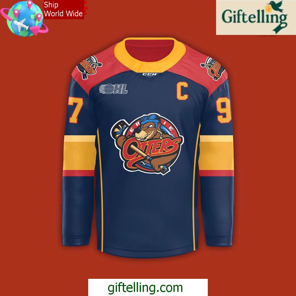Erie Otters Connor McDavid Special Hockey Jersey Erie Otters Connor McDavid Special Hockey Jersey