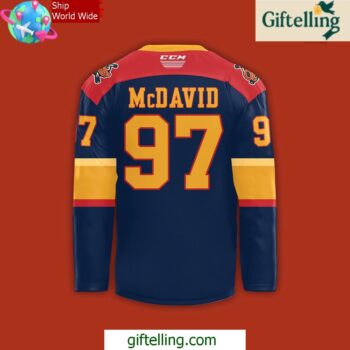 Erie Otters Connor McDavid Special Hockey Jersey