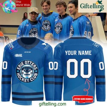 Erie Otters Highmark Caring Place Special Hockey Jersey