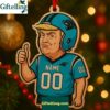 Funny Trump Carolina Panthers Ornament Personalized Football Christmas Tree Decoration 2025