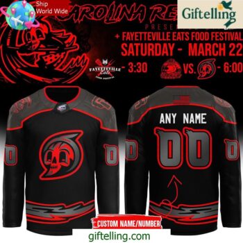 Fayetteville Marksmen Carolina Reapers 2025 Hockey Jersey