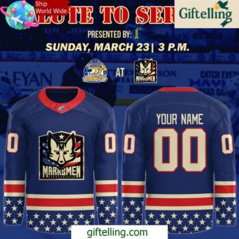 Fayetteville Marksmen Salute to Service 2025 Hockey Jersey