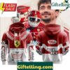 Ferrari Charles Leclerc Premium F1 Helmet Special Hoodie