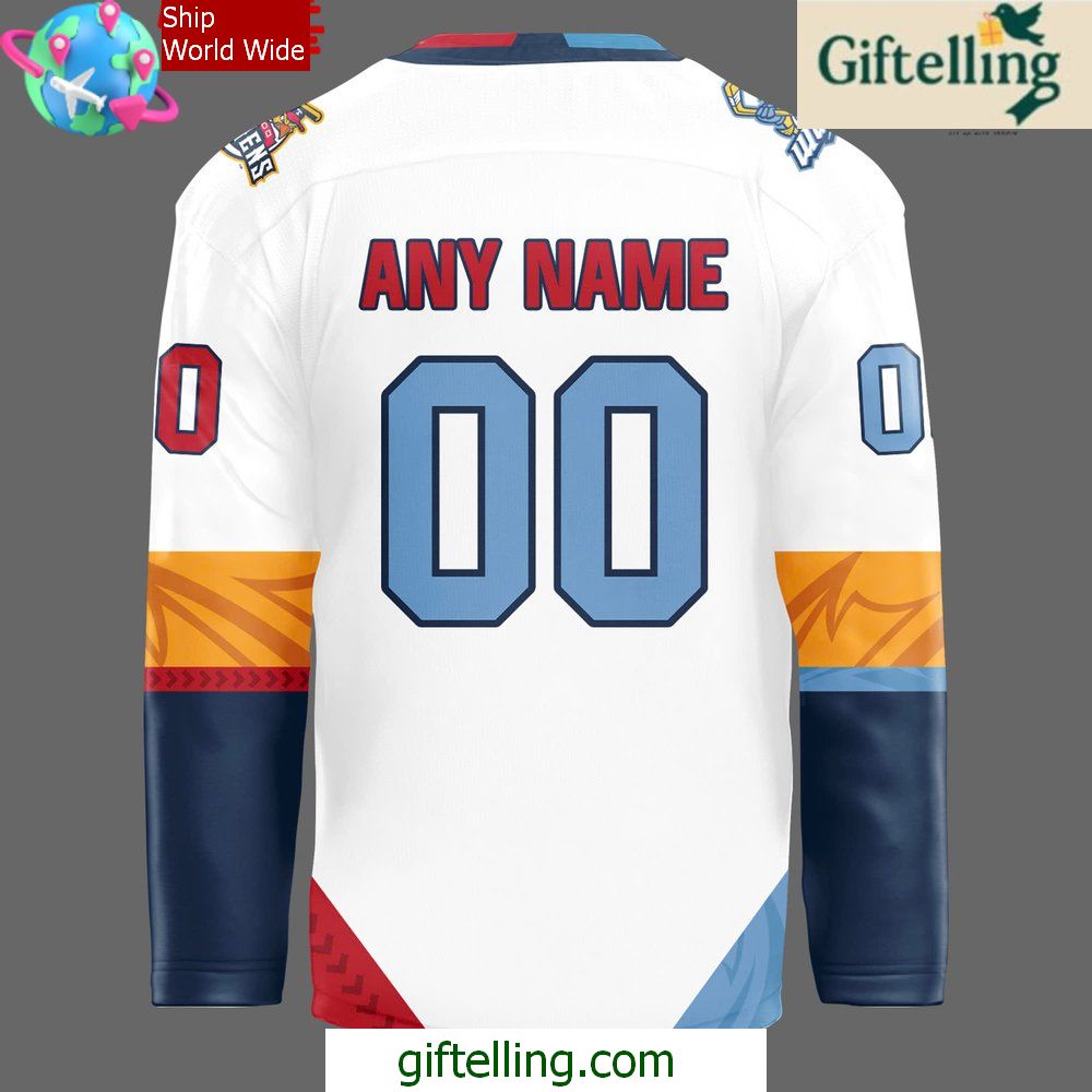 Fins Feathers Specialty Hockey Jersey Fins Feathers Specialty Hockey Jersey