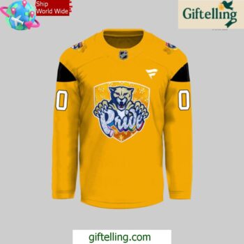 Florida Panthers Pride Night 2025 Hockey Jersey