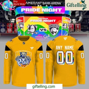 Florida Panthers Pride Night 2025 Hockey Jersey