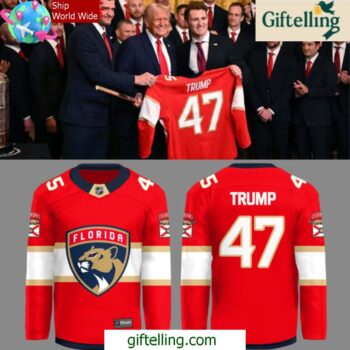 Florida Panthers Trump 47 Limited Hockey Jersey