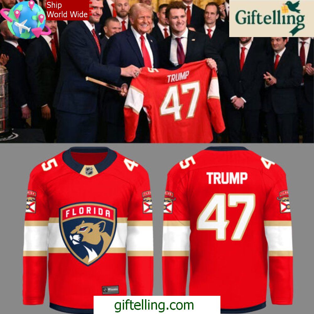 Florida Panthers Trump 47 Limited Hockey Jersey