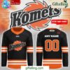 Fort Wayne Komets New 2024 Black Hockey Jersey
