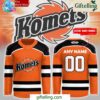 Fort Wayne Komets New 2024 Orange Hockey Jersey