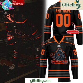 Fort Wayne Komets Blackout Night 2024 Hockey Jersey