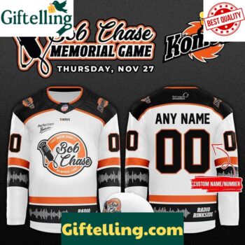 Fort Wayne Komets Bob Chase Memorial Game 2025 Custom Hockey