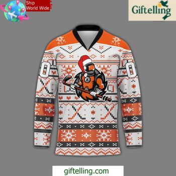 Fort Wayne Komets Merry Christmas Holiday 2024 Hockey Jersey