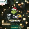 Green Bay Packers x The Grinch Christmas Acrylic Ornament
